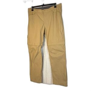 Eddie Bauer 40 x34  Tan‎ Cargo Pants Convertible Outdoor